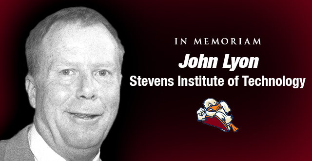 John Lyon, First SID at Stevens Institute of Technology, Passes Away